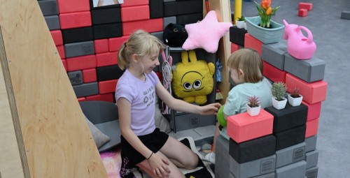 Zabawy w Sali Zabaw Klockownia (1+1) | Warszawa-Prezent na Dzień Dziecka_P