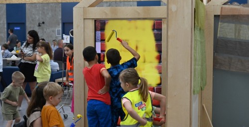 Zabawy w Sali Zabaw Klockownia (2+2) | Warszawa-Prezent na Święta_P