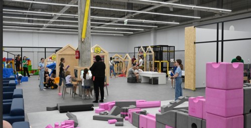 Zabawy w Sali Zabaw Klockownia (2+2) | Warszawa-Prezent na Urodziny_P