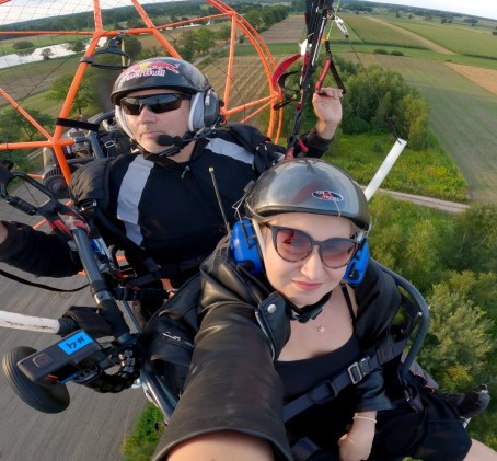 Lot Motoparalotnią z Filmowaniem 360° | Gocław | Kalonka