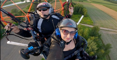Lot Motoparalotnią z Filmowaniem 360° | Gocław | Kalonka-Prezent dla  Kobiety_P
