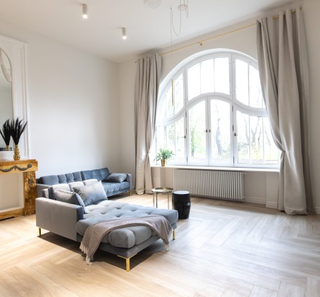 Pobyt w Apartamencie Deluxe (1 Noc, 1-4 Osoby) | Srebrna Luxury Apartments | Łódź