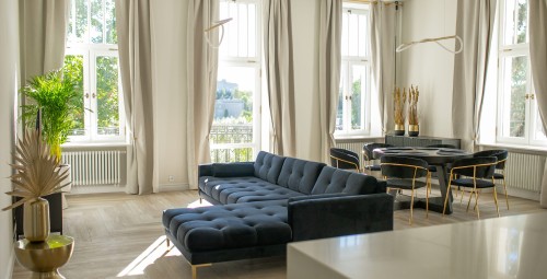 Pobyt w Apartamencie Deluxe (2 Noce, 1-4 Osoby) | Srebrna Luxury Apartments | Łódź-Prezent na Urodziny_P