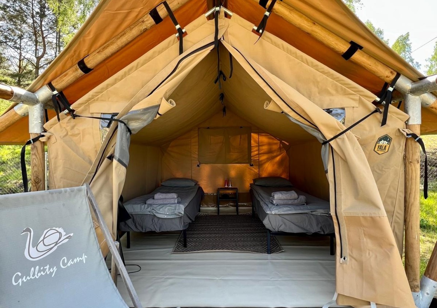 Wakacyjny Pobyt w Namiocie (3 Noce, 2 Osoby) | Gulbity Camp | Gulbity
