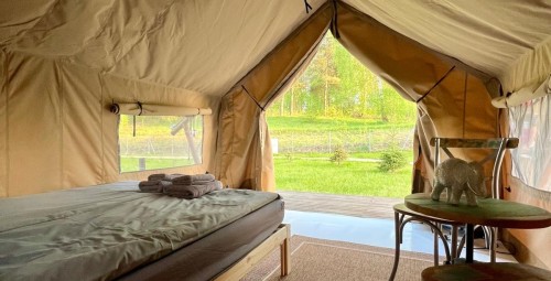 Wakacyjny Pobyt w Namiocie (3 Noce, 2 Osoby) | Gulbity Camp | Gulbity-Prezent na Rocznicę_P