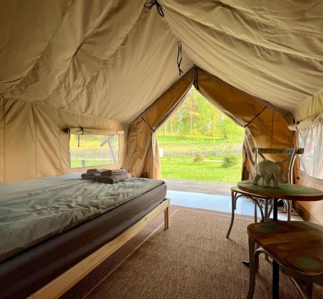 Wakacyjny Pobyt w Namiocie (5 Nocy, 2 Osoby) | Gulbity Camp | Gulbity