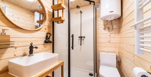 Wakacyjny Pobyt w Domku (3 Noce, 1-6 Osób) | Gulbity Camp | Gulbity-Prezent na Święta_P