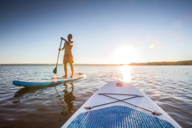 Poznaj Stand Up Paddle dla Dwojga (60 minut) | Potołówek-Prezent dla Małżeństwa_S