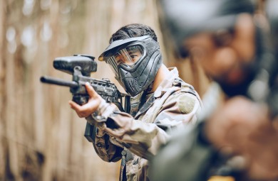 Poznaj Paintball Plus dla Dwojga | Grudziądz (okolice)-Prezent dla Rodzeństwa_S