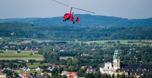 Lot Widokowy Wiatrakowcem (15 minut) | Chrcynno-Prezent dla Mężczyzny_P