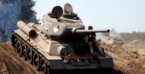 Jazda za Sterami Czołgu T-34