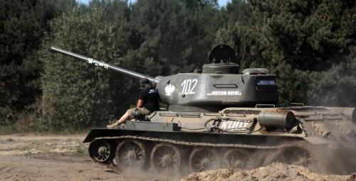 Jazda za Sterami Czołgu T-34