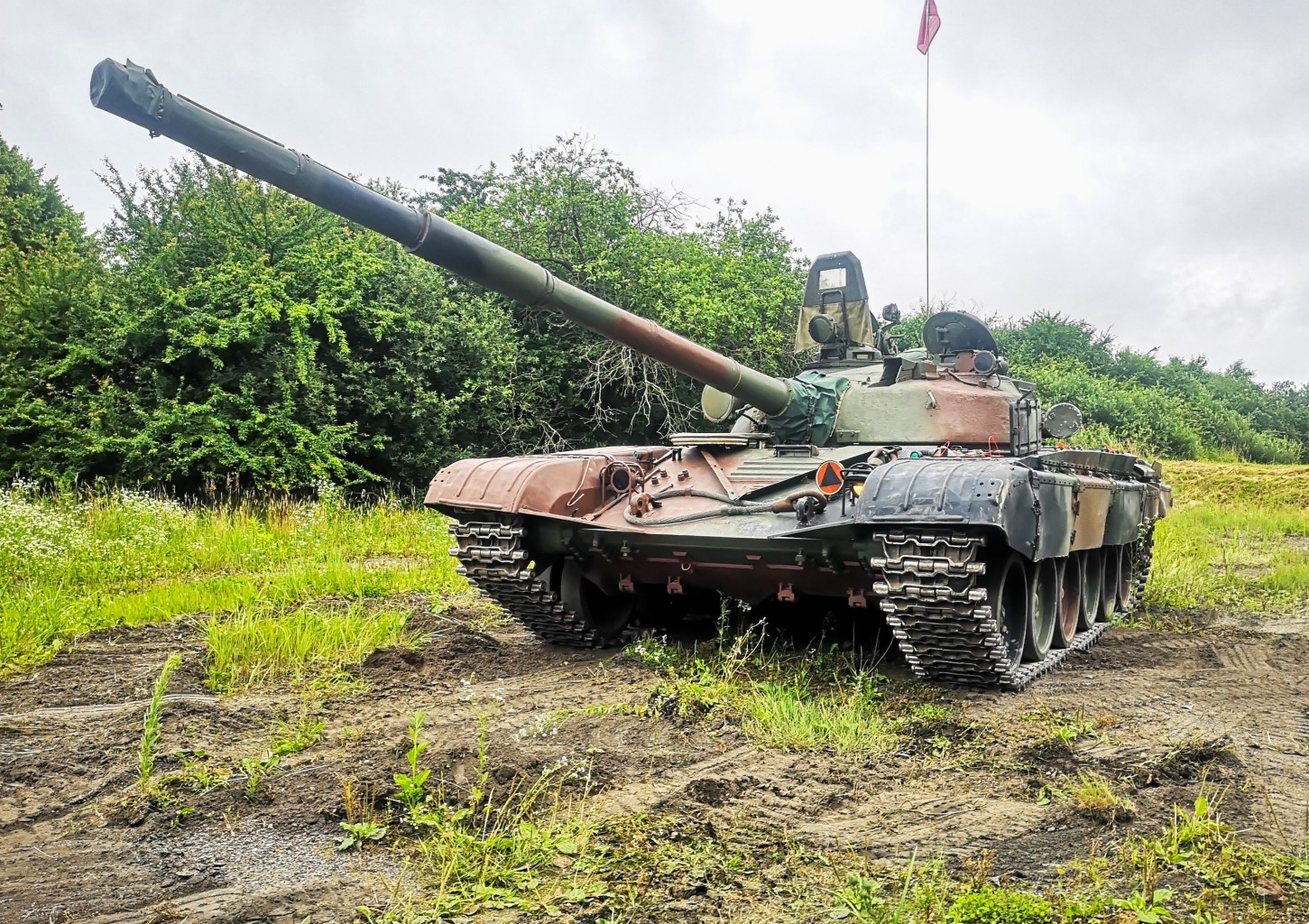 Jazda za Sterami Czołgu T-72 | Borne Sulinowo