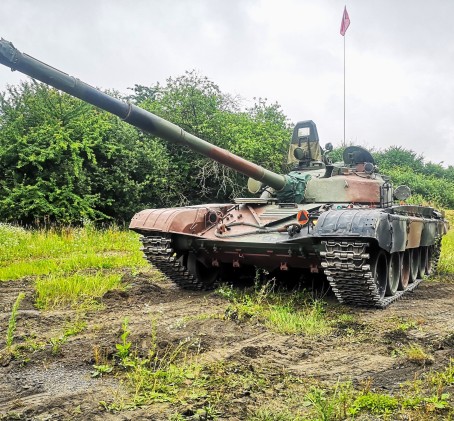 Jazda za Sterami Czołgu T-72 | Borne Sulinowo