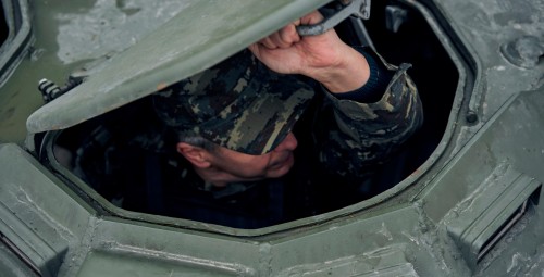 Jazda za Sterami Czołgu T-72 | Borne Sulinowo-Prezent na Święta_S