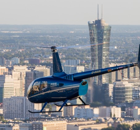 Lot Widokowy Helikopterem (20 minut) | Warszawa