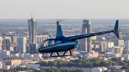 Romantyczny Lot Helikopterem dla Dwojga (30 minut) | Warszawa-Prezent na Rocznicę_P