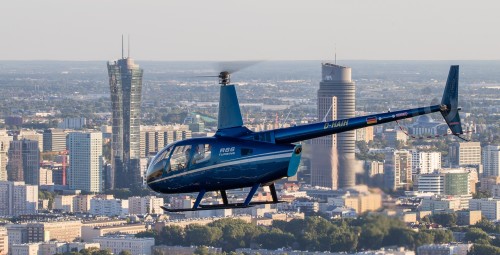 Romantyczny Lot Helikopterem dla Dwojga (30 minut) | Warszawa-Prezent na Rocznicę_P
