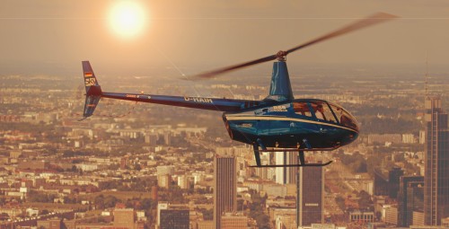 Romantyczny Lot Helikopterem dla Dwojga (30 minut) | Warszawa-Prezent dla Pary_P