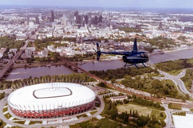 Lot Widkowy Helikopterem bez Drzwi (30 minut) | Warszawa-Prezent dla Mężczyzny_P