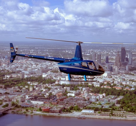 Ekskluzywny Lot Helikopterem (30 minut) | Warszawa