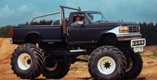 Jazda Co-Drive Monster Truckiem (4 osoby) | Wiele Lokalizacji-Prezent dla Przyjaciół_P