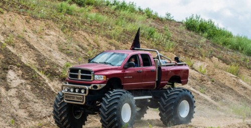 Jazda Co-Drive Monster Truckiem (4 osoby) | Wiele Lokalizacji-Prezent na Urodziny_P