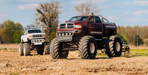 Jazda Monster Truckiem dla Rodziny i Przyjaciół (60 minut) | Wiele Lokalizacji-Prezent dla Grupy_P