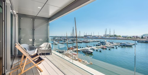 Pobyt w Luksusowym Apartamencie Marina View (2 Noce, 1-4 Osoby) | Flatbook | Gdańsk-Prezent dla Dwojga_P