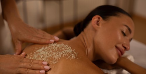 Masaż Relaksacyjny Pleców z Peelingiem | Grodzisk Mazowiecki-Prezent dla Dziewczyny_S