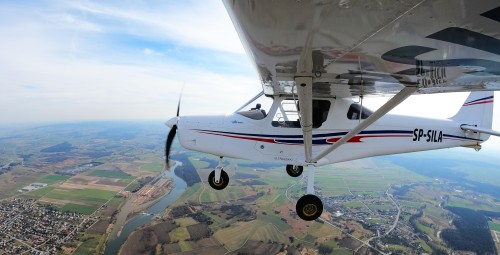 Lot Widokowy Samolotem Ultralekkim (20 minut) | Kamień Śląski-Prezent dla Chłopaka_P
