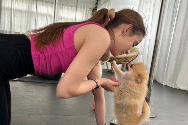 Puppy Joga dla Dwojga | Wiele Lokalizacji-Prezent na Walentynki_P