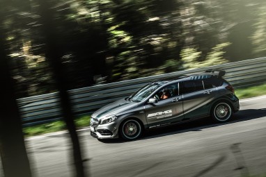 Jazda Mercedesem AMG A45 dla Dwojga (2 okrążenia) | Kielce_Prezent na Święta_P