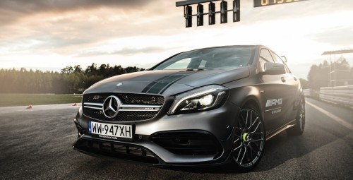 Jazda Mercedesem AMG A45 (10 okrążeń) | Kielce-Prezent na Dzień Chłopaka_P
