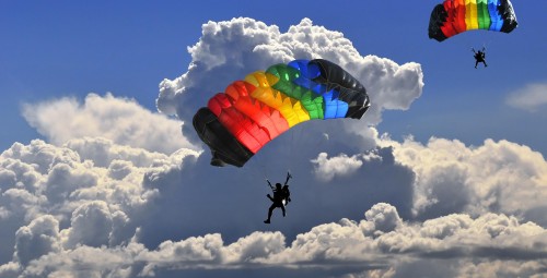 Skok ze Spadochronem