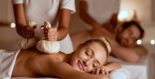 Polinezyjski Masaż Stemplami Ziołowymi dla Dwojga | Legnica | Prezent dla Dwojga_S