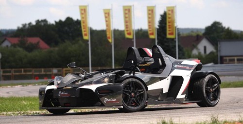 Pojedynek Lamborghini Huracan vs. Ferrari Italia vs. KTM X-Bow (24 okrążenia) | Kielce-Prezent dla Taty_P