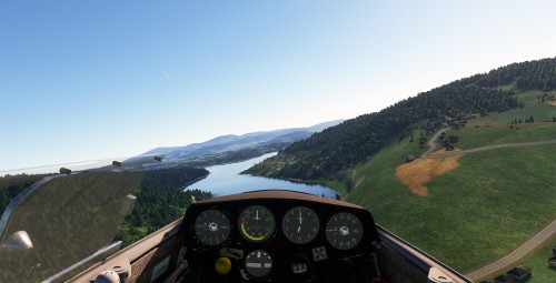 Lot w Symulatorze Szybowca (120 minut) | Warszawa-Prezent dla Męża_P