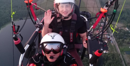 Lot Motoparalotnią dla Dwojga (10 minut) | Wiele Lokalizacji | Prezent dla Żony_P