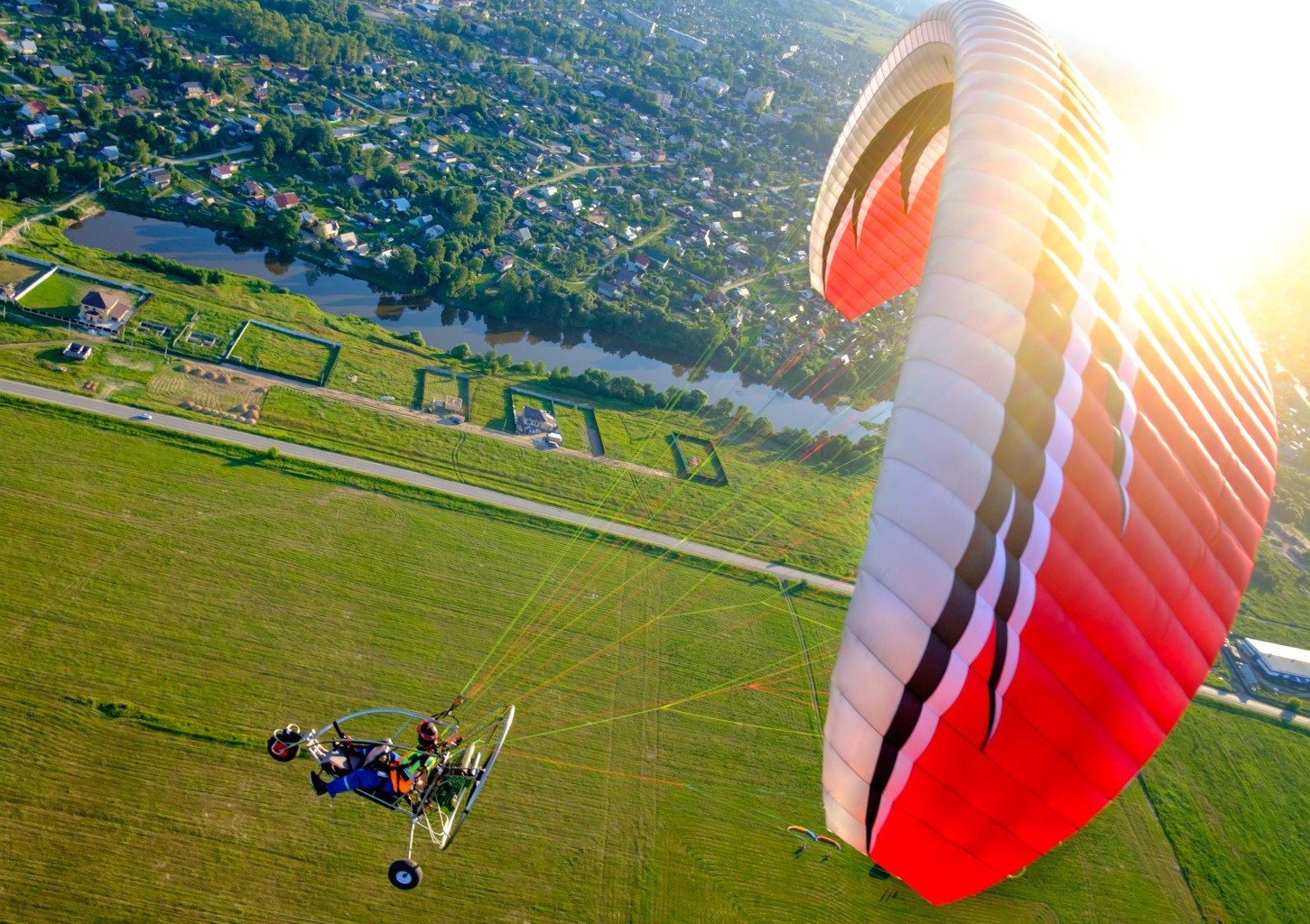 Lot Motoparalotnią dla Przyjaciół (20 minut) | Wiele Lokalizacji