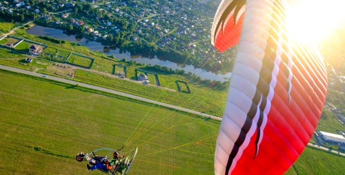 Lot Motoparalotnią dla Przyjaciół (20 minut) | Wiele Lokalizacji | Prezent dla Grup_S
