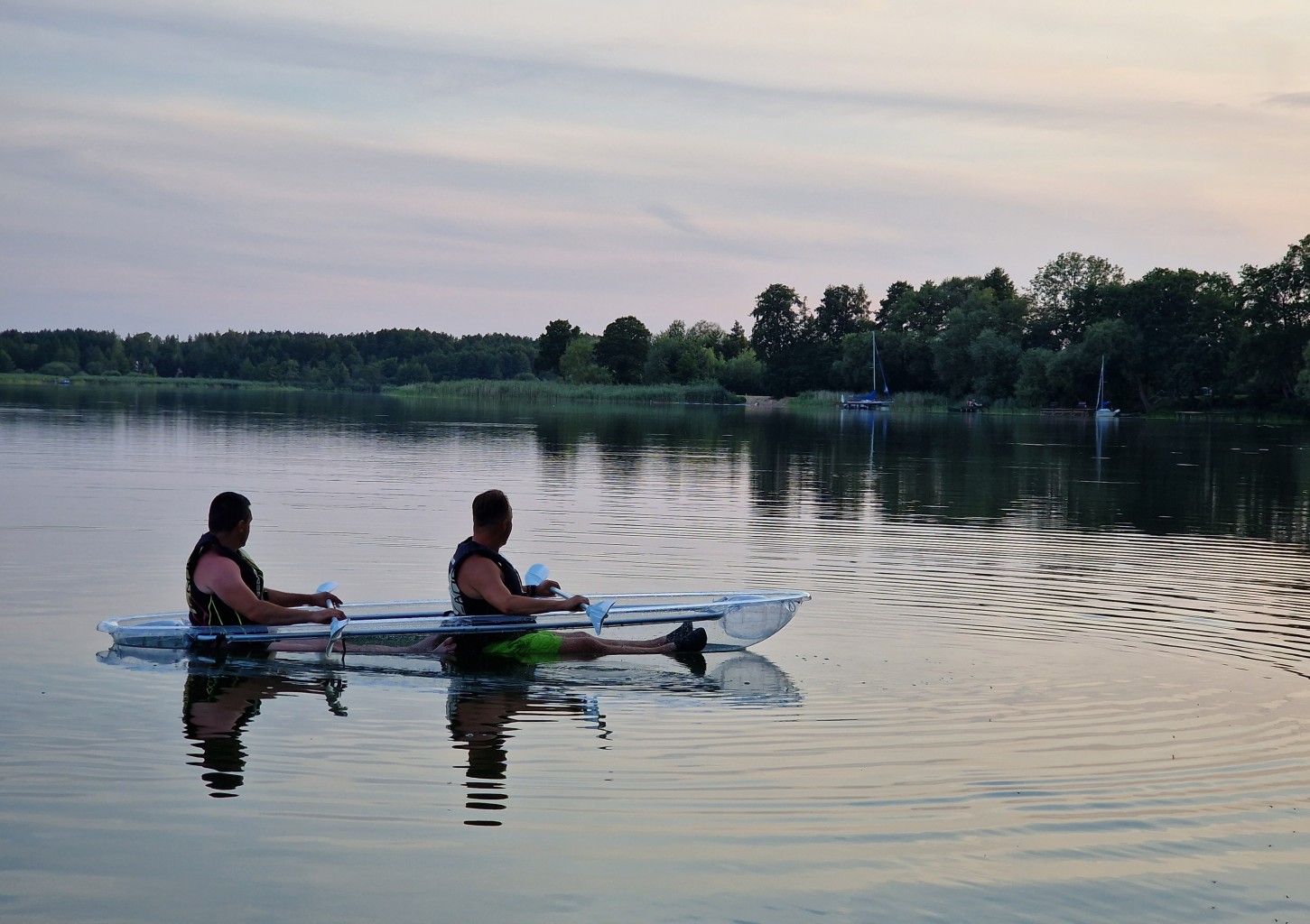 Pływanie Niewidzialnym Kajakiem dla Dwojga (8 godziny) | Potołówek