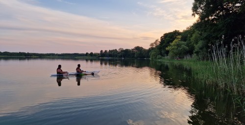 Pływanie Niewidzialnym Kajakiem dla Dwojga (8 godziny) | Potołówek-Prezent dla Znajomych_P