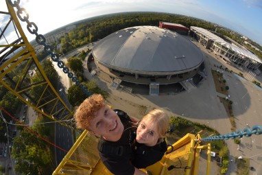 Skok na Bungee w Tandemie | Łódź | Prezent na Urodziny_P