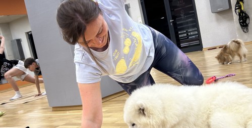 Puppy Joga dla Dwojga | Gliwice-Prezent na Urodziny_P