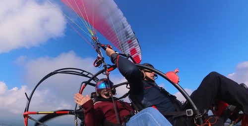 Lot Widokowy Motoparalotnią (15 minut) | Gierałtowiczki-Prezent dla Męża_P