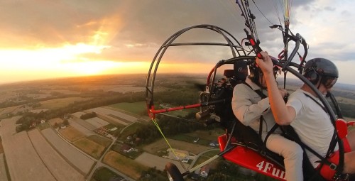 Lot Widokowy Motoparalotnią (15 minut) | Gierałtowiczki-Prezent dla NIej_P