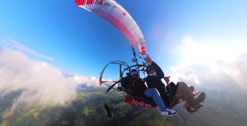 Lot Widokowy Motoparalotnią (30 minut) | Gierałtowiczki-prezent dla Męża_P