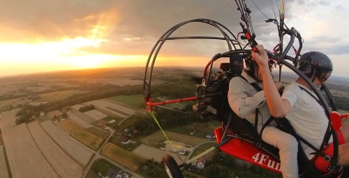 Lot Widokowy Motoparalotnią (60 minut) | Gierałtowiczki-Prezent na Urodziny_P