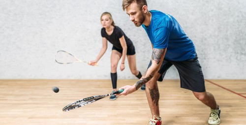 Interaktywna Gra w Squasha dla Dwojga | Zabrze | Prezent dla Dwojga_S